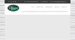 Desktop Screenshot of barharborvillager.com
