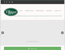 Tablet Screenshot of barharborvillager.com